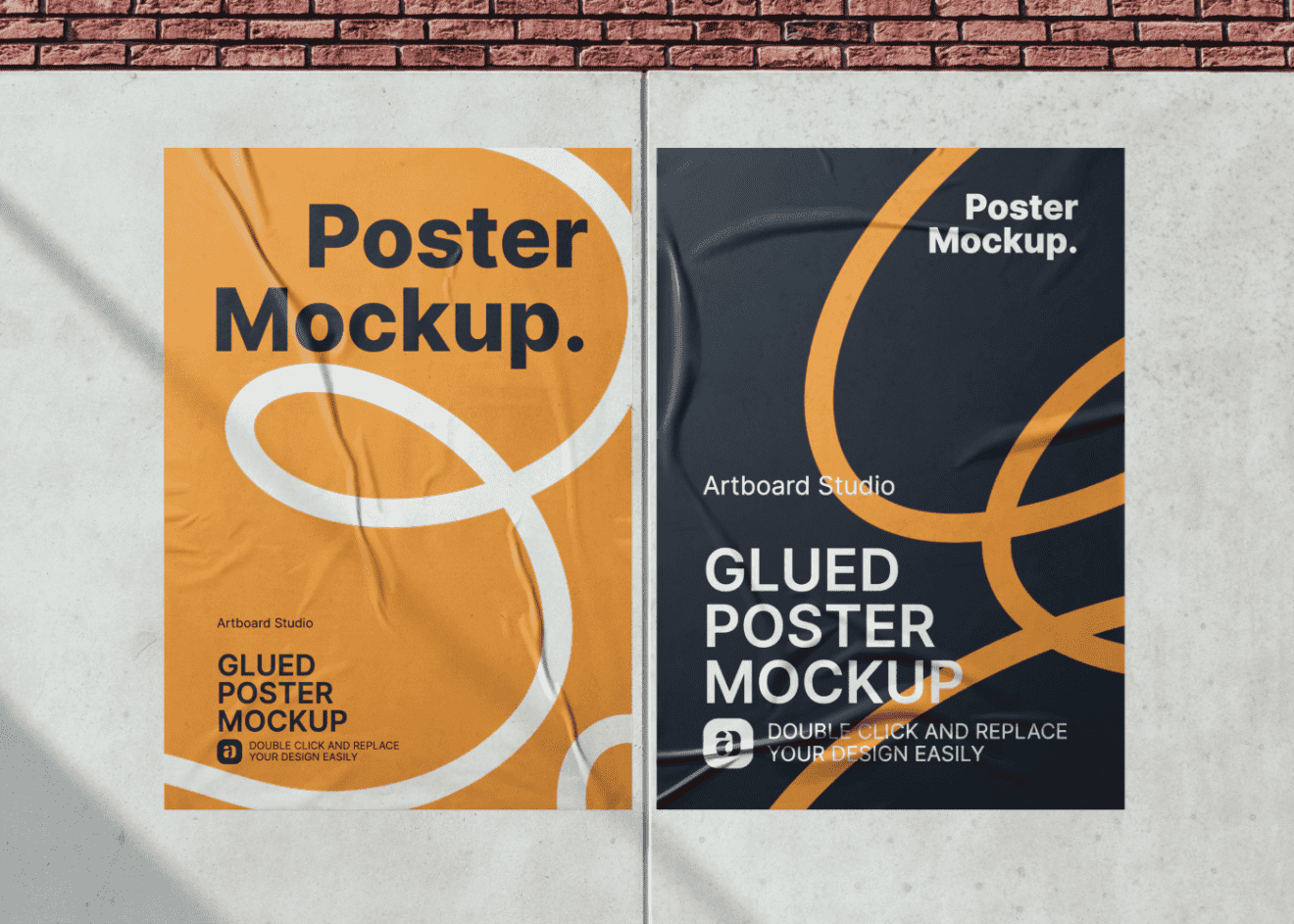 Comp (aka mockup) reviews are a vital step in the design process, but they don't have to be so stressful. Glued Urban Poster Mockup Template