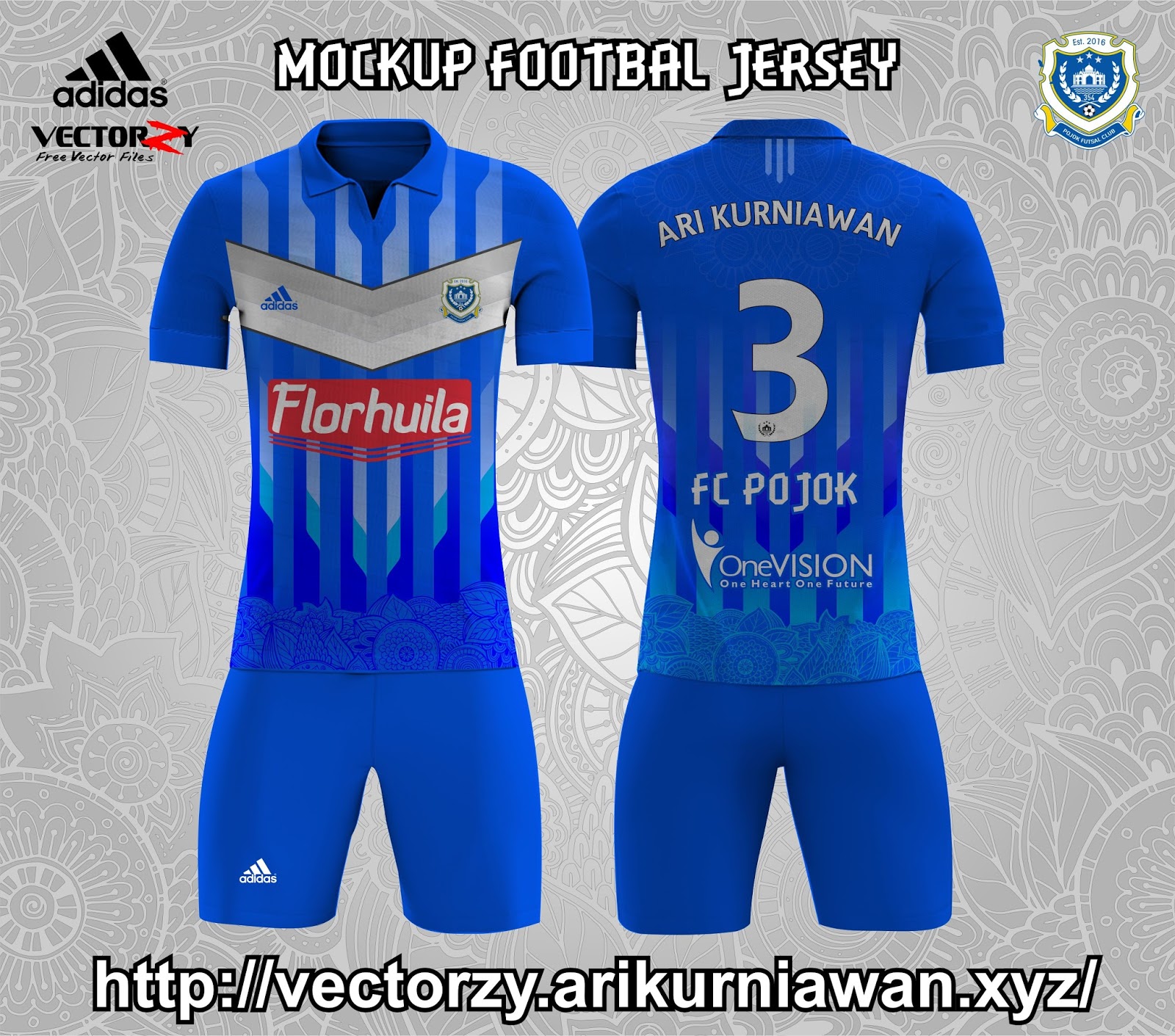 Today we bring you free sport jersey mockup provided by rahsia design. Mockup Jersey Futsal Depan Belakang Psd Free Layered Svg Files Here S Is A Growing And Carefully Picked Collection Of Latest Newest And Full Free Realistic Logo Mockup Templates You Shouldn T