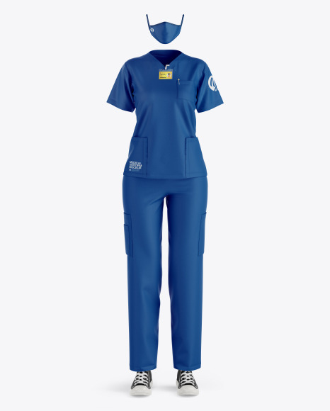 Depending on the category, uniforms are been designed that rightfully complement and symbolize the organization’s motto. Medical Uniform Mockup