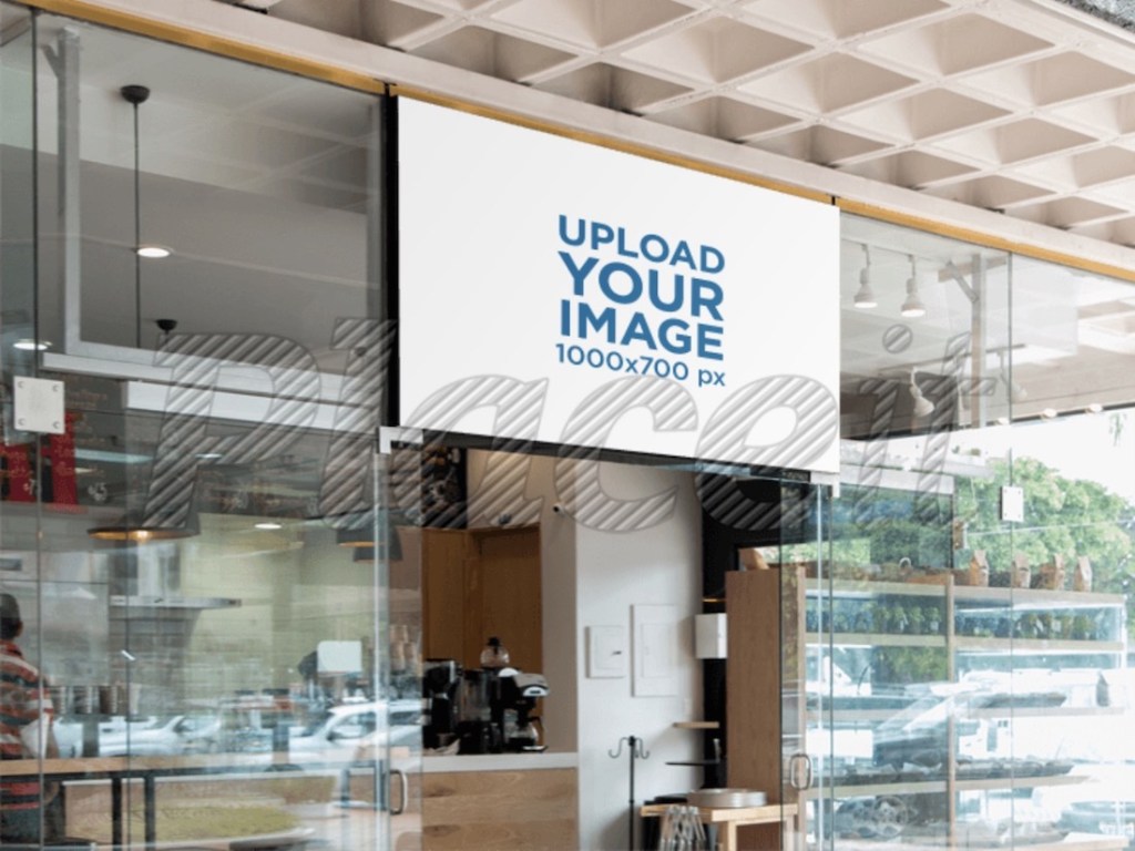 25+ Download Store Sign Mockup&nbsp;Psd