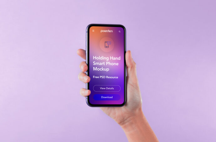 25+ Download Hand Phone Mockup&nbsp;Psd