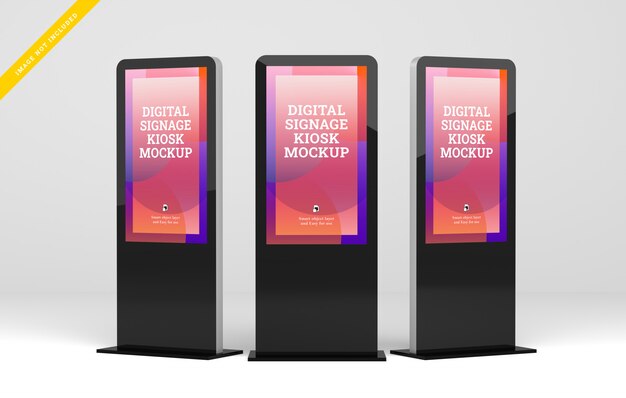 32+ Download Digital Signage Mockup&nbsp;Psd