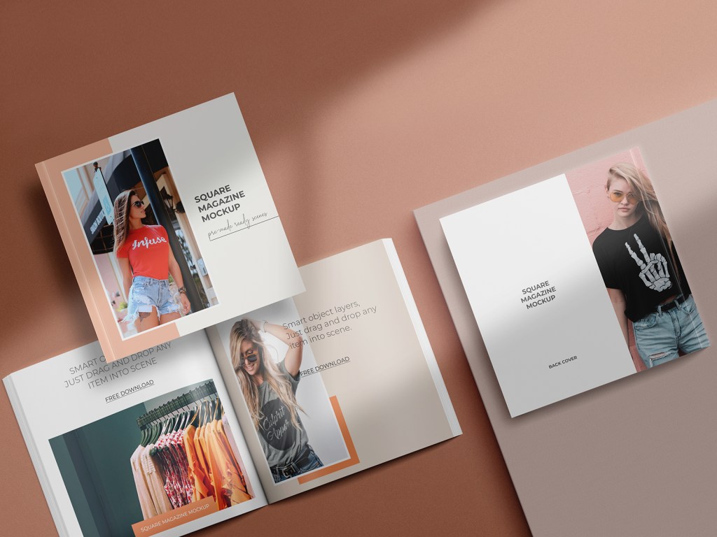 40+ Download Magazine Page Mockup&nbsp;Psd
