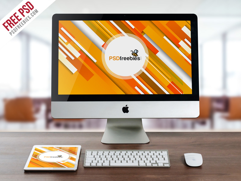 39+ Download Free Desktop Mockup&nbsp;Psd